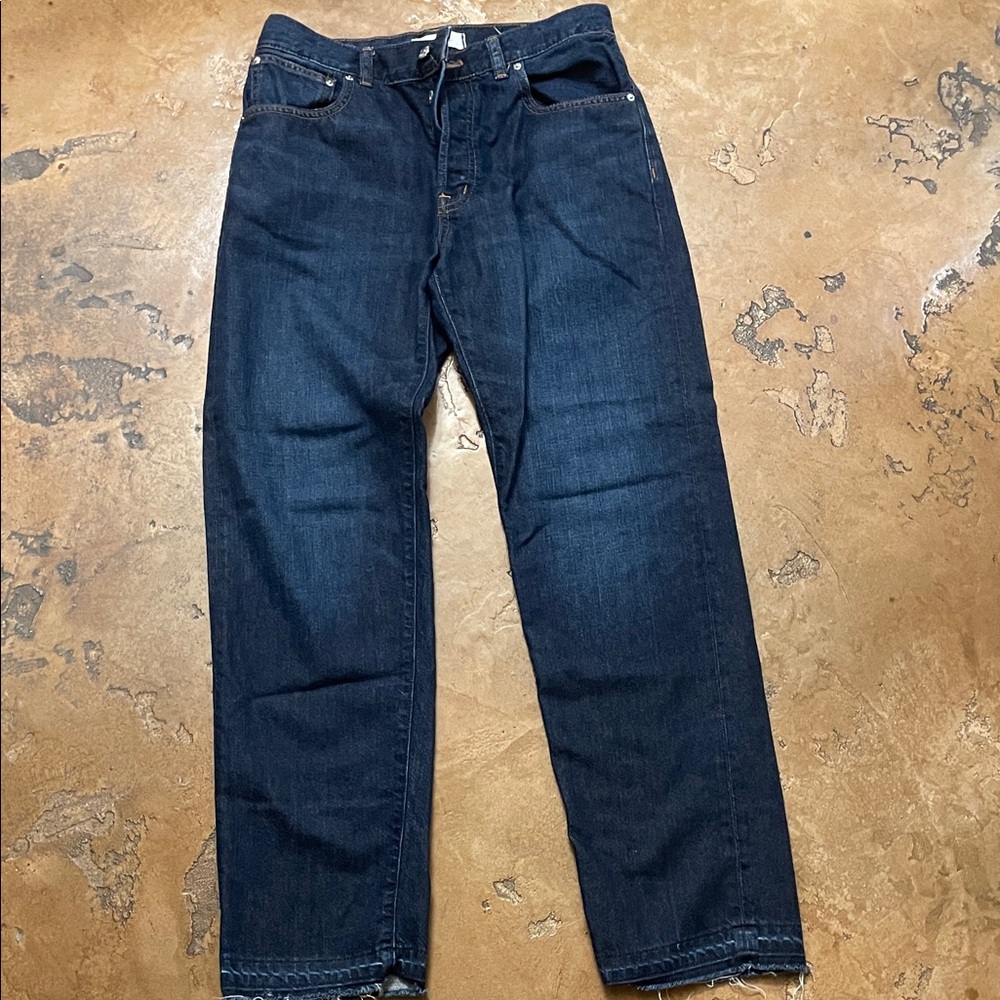 Madewell Men's Relaxed Dark Indigo Jeans